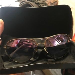 Chanel Sunglasses Aviator purple